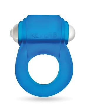 Oxballs Glowdick Cockring w/LED – Blue Ice by Oxballs product image