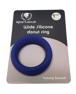 Spartacus 1.5″ Wide Silicone Donut Ring – Blue by Spartacus product image