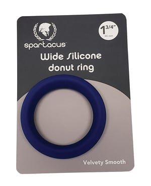 Spartacus 1.75″ Wide Silicone Donut Ring – Blue by Spartacus product image