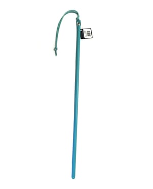 Spartacus 24″ Leather Wrapped Cane – Baby Blue by Spartacus product image