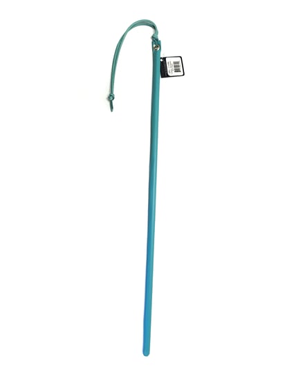 Spartacus 24″ Leather Wrapped Cane – Baby Blue by Spartacus product image