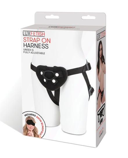 Lux Fetish Strap On Harness – Black by Lux Fetish product image