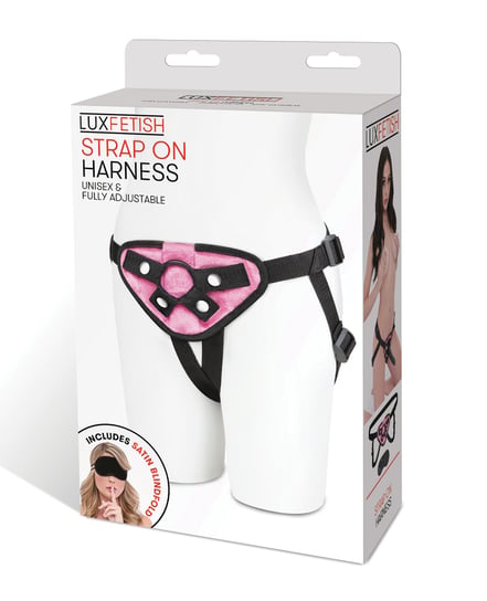 Lux Fetish Strap On Harness – Pink by Lux Fetish product image