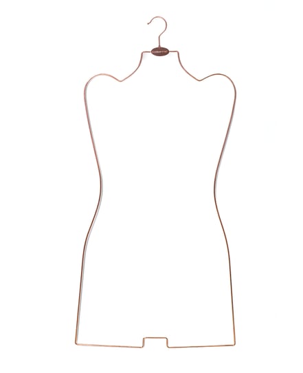 Coquette Branded Metal Body Hanger – Rose Gold by Coquette product image