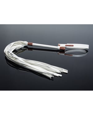 Pleasure Collection Matte Finish Whip – White/Rose Gold by Coquette Pleasure Collection product image