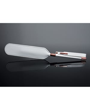 Pleasure Collection Matte Finish Paddle – White/Rose Gold by Coquette Pleasure Collection product image