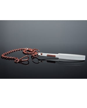 Pleasure Collection Leash – White/Rose Gold by Coquette Pleasure Collection product image