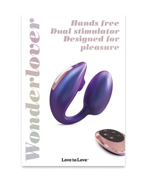 Love to Love Wonderlover Dual Stimulator – Iridescent Night by Love to Love product image