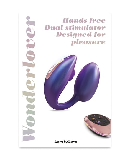 Love to Love Wonderlover Dual Stimulator – Iridescent Night by Love to Love product image