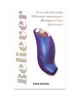 Love to Love Believer Mini Tongue Flicker – Iridescent Night by Love to Love product image