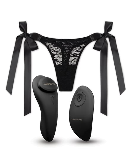 Coquette The Secret Panty Vibe – Black/Rose Gold by Coquette product image