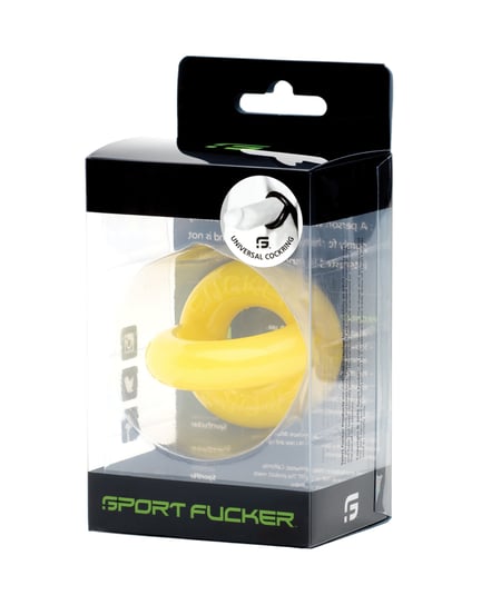Sport Fucker Universal Cockring – Yellow by Sport Fucker product image