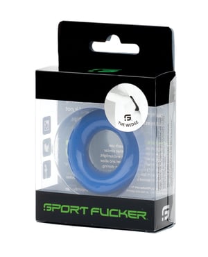Sport Fucker Silicone The Wedge – Blue by Sport Fucker product image