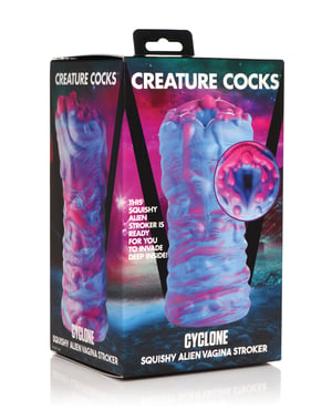 Creature Cocks Cyclone Alien Silicone Vagina Stroker by Creature Cocks product image