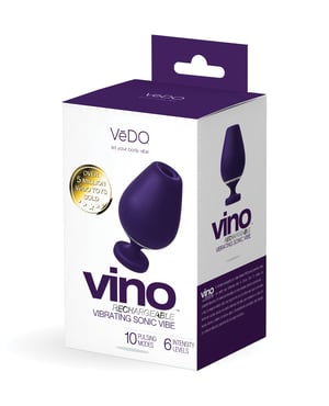 VeDO Vino Rechargeable Sonic Vibe – Purple by VeDO product image