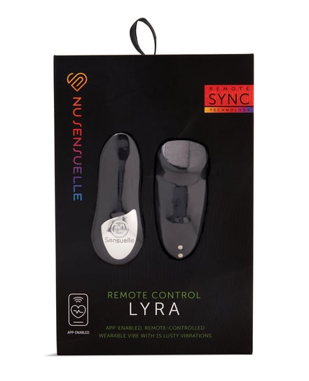 Nu Sensuelle Lyra App Enabled Panty Vibe – Black by Nu Sensuelle product image
