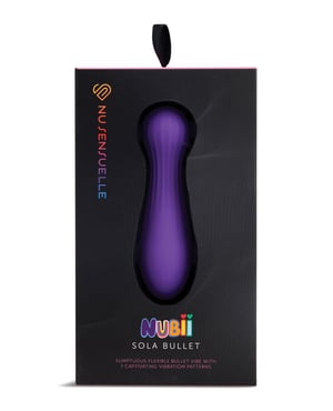Nu Sensuelle Sola Nubii Flexible Bullet – Purple by Nu Sensuelle product image