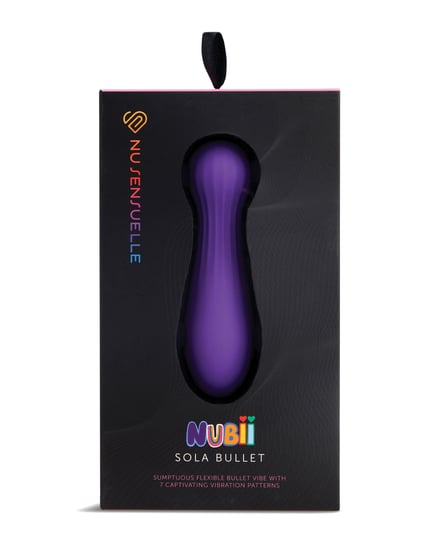 Nu Sensuelle Sola Nubii Flexible Bullet – Purple by Nu Sensuelle product image