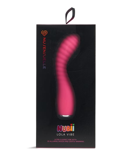 Nu Sensuelle Lola Nubii Flexible Warming Vibe – Pink by Nu Sensuelle product image