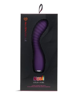 Nu Sensuelle Lola Nubii Flexible Warming Vibe – Purple by Nu Sensuelle product image