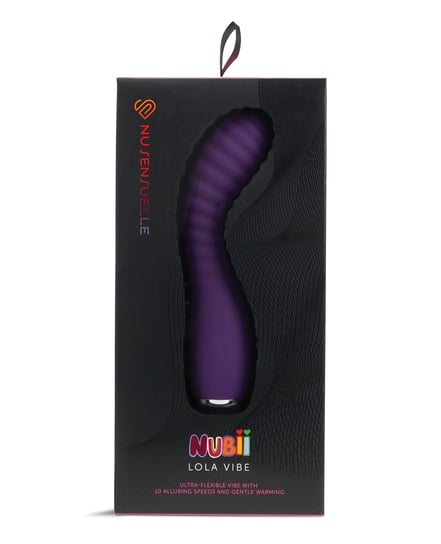 Nu Sensuelle Lola Nubii Flexible Warming Vibe – Purple by Nu Sensuelle product image