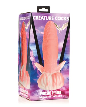 Creature Cocks Pegasus Pecker Winged Silicone Dildo by Creature Cocks product image