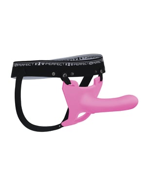 Perfect Fit Zoro 6.5″ Strap On w/Case – Pink by Perfect Fit product image