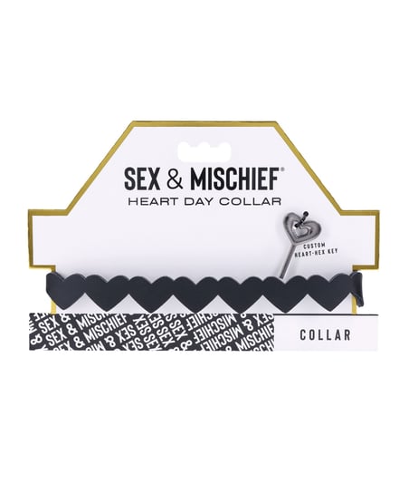 Sex & Mischief Heart Day Collar by Sex & Mischief product image