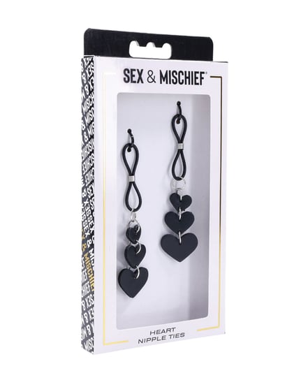 Sex & Mischief Heart Nipple Ties by Sex & Mischief product image