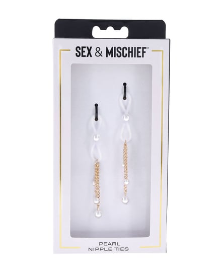 Sex & Mischief Pearl Nipple Ties by Sex & Mischief product image