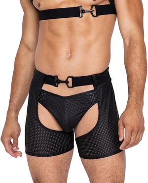 Master Thong w/Contoured Pouch Black LG by Roma Confidential product image