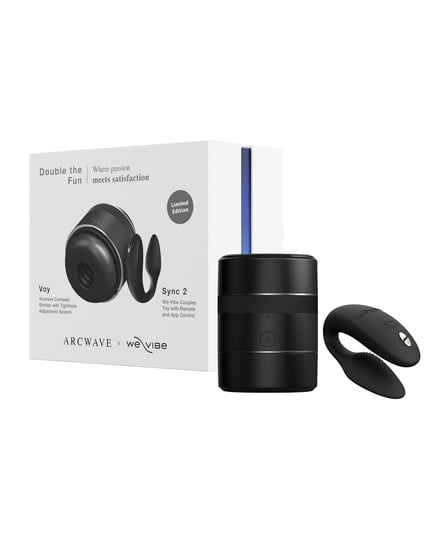 Arcwave Voy / We-Vibe Sync 2 Double the Fun Pair – Black by Arcwave product image