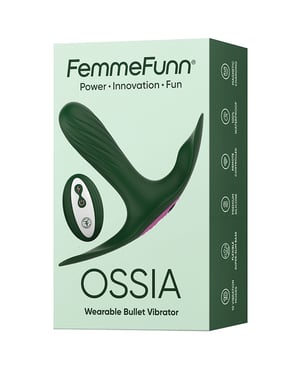 Femme Funn Ossia Wearable Vibrator – Dark Green by Femme Funn product image