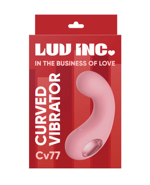 Luv Inc. Curved Vibrator – Light Pink by Luv Inc. product image