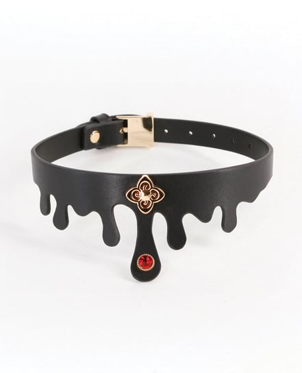 Fetish & Fashion Elvira Collar – Black by Fetish & Fashion product image