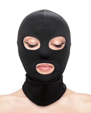 Fetish & Fashion Eyes & Mouth Hood – Black by Fetish & Fashion product image