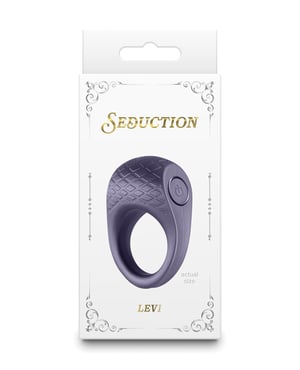 Seduction Levi Cock Ring – Metallic Grey by Seduction product image