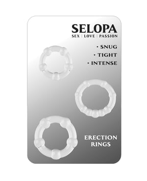 Selopa Erection Rings – Clear by Selopa product image
