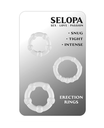 Selopa Erection Rings – Clear by Selopa product image