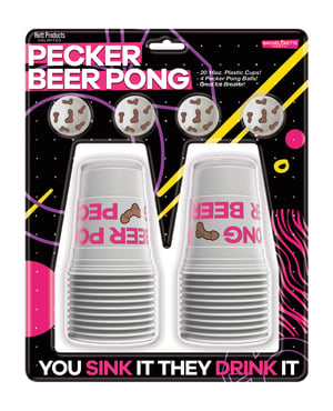 Pecker Beer Pong Game w/Balls by Hott Products product image