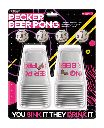 Pecker Beer Pong Game w/Balls by Hott Products product image