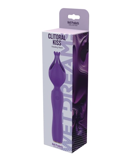 Clitoral Kiss Vibe – Purple by Hott Products product image