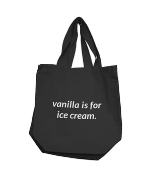 Nobu Vanilla Is For Ice Cream Reusable Tote – Black by Nobu product image