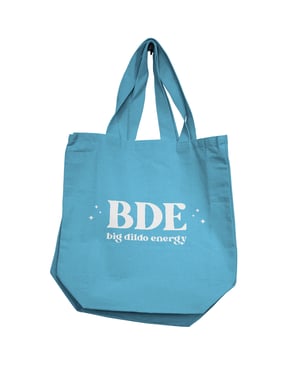 Nobu Big Dildo Energy Reusable Tote – Blue by Nobu product image