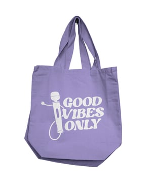 Nobu Good Vibes Only Reusable Tote – Lilac by Nobu product image