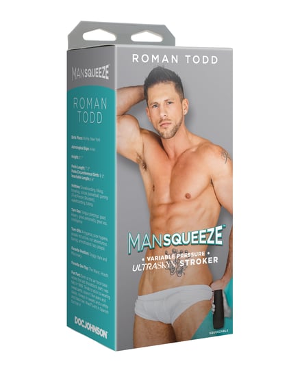 Main Squeeze ULTRASKYN Ass Stroker – Roman Todd by Main Squeeze product image