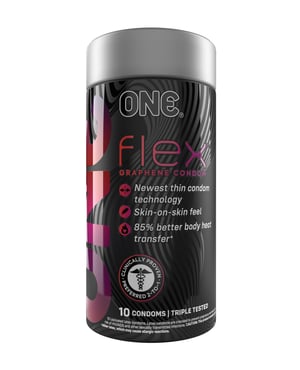 One Flex Graphene Condoms – Pack of 10 by One product image