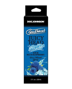 GoodHead Juicy Head Dry Mouth Spray – 2 oz Sour Blue Raspberry by GoodHead product image