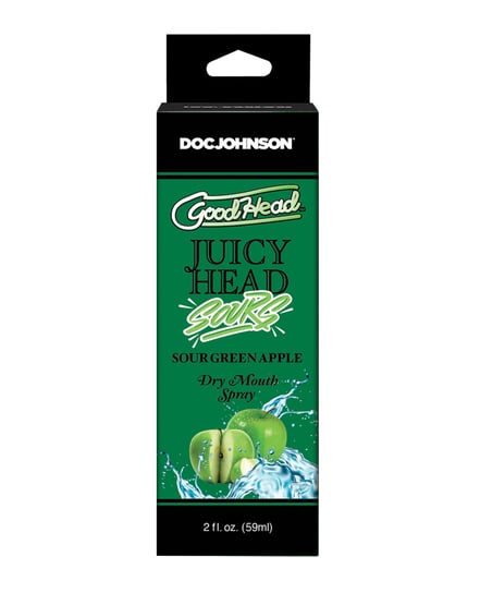 GoodHead Juicy Head Dry Mouth Spray – 2 oz Sour Green Apple by GoodHead product image