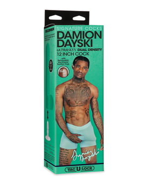 Signature Cocks ULTRASKYN 12″ Cock w/Removable Vac-U-Lock Suction Cup – Damion Dayski by Signature Cocks product image
